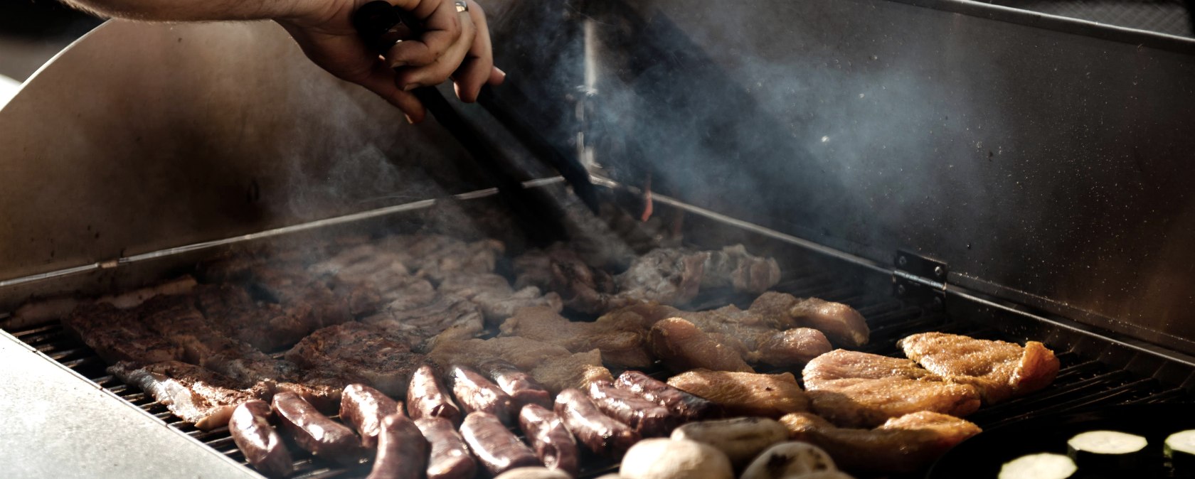 BBQ at the Eifelschenke, &copy; VerBildLicht