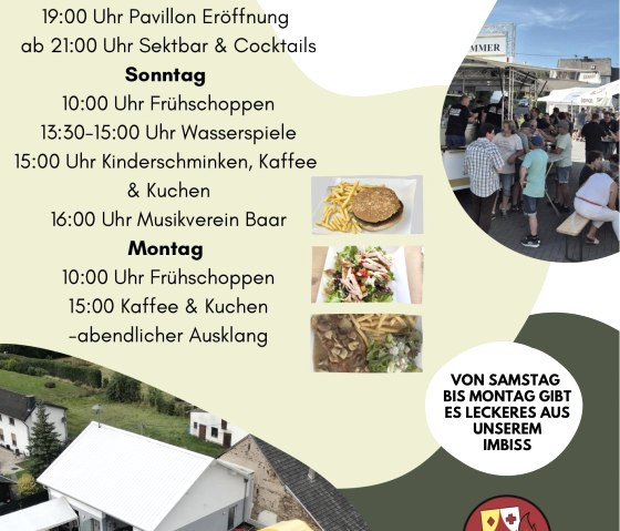 Poster for the Fair in Oberbaar, &copy; F&ouml;rderverein FFW Baar