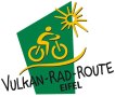 Radwege Eifel: Wegmarkierung Vulkan-Rad-Route Eifel