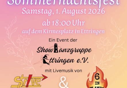 Sommernachtsfest in Ettringen, &copy; Showtanzgruppe Ettringen e.V.