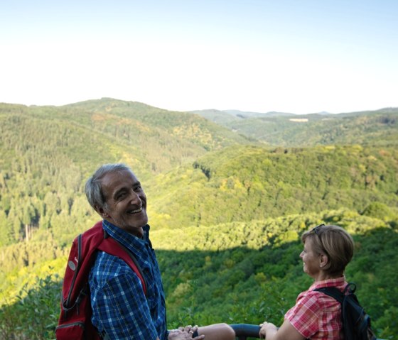 Wandelaars op de Nitzblick, &copy; Laura Rinneburger