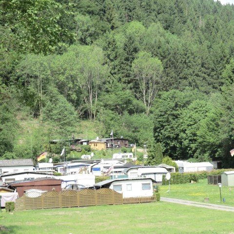Campingplatz Falkleymühle, © Foto: Svenja Schulze-Entrup, Quelle: Touristik-Büro Vordereifel
