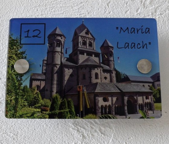 Plaque de chambre