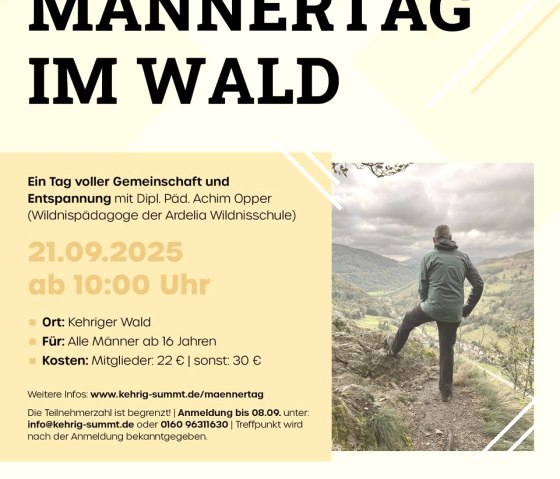 Plakat Männertag, © Iris Fuhrmann