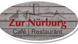 Logo Cafe`/ Restaurant Zur N&uuml;rburg, &copy; H.P. Hoffmann
