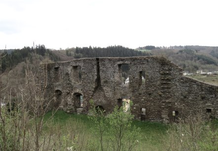Die Burgruine Virneburg, &copy; Foto: Svenja Schulze-Entrup, Quelle: Touristik-B&uuml;ro Vordereifel