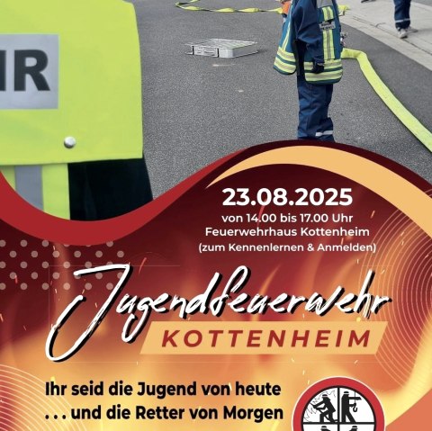 Plakat Jugenfeuerwehr, © FFW Kottenheim