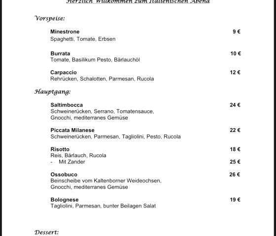 Italienischer Abend, © FFW Arft