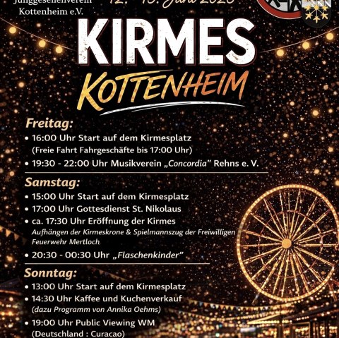 Kirmes in Kottenheim 2022, &copy; JGV Kottenheim