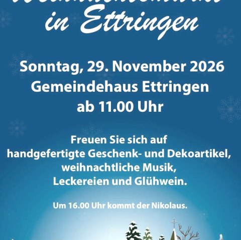 Christmas Market in Ettringen, &copy; Kultureller F&ouml;rderkreis/Gemeinde Ettringen