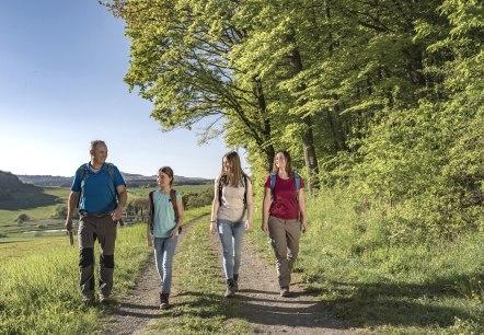 Familie auf dem Booser Traumpfädchen, © Klaus-Peter Kappest/REMET