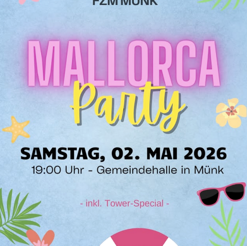 Mallorca-Party, &copy; FZM M&uuml;nk 1997 e.V.