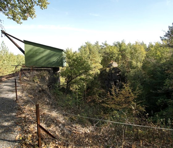 Anciennes grues de mine dans le Winfeld de Kottenheim, &copy; Foto: Laura Rinneburger, Quelle: Touristik-B&uuml;ro Vordereifel