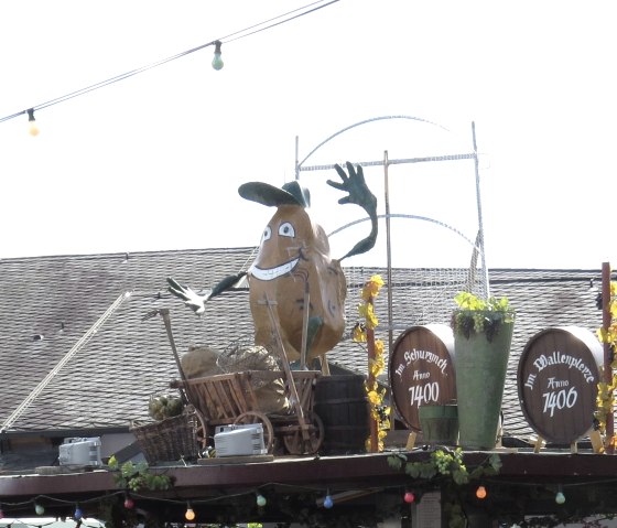 Die lachende Kartoffel weist den Weg, &copy; Svenja Schulze-Entrup