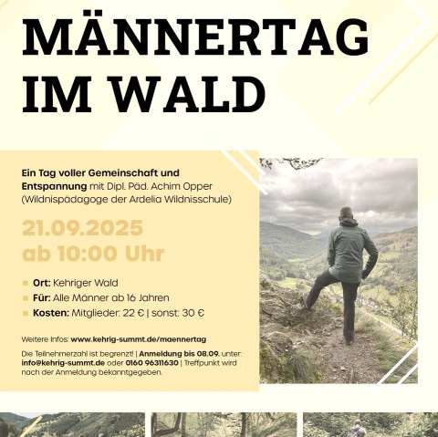 Plakat Männertag, © Iris Fuhrmann