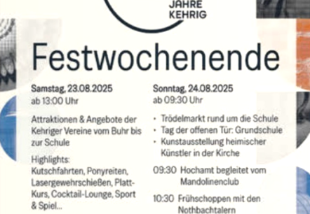 Festwochenende 925 Jahre Kehrig, © Kehrig