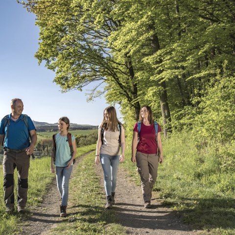 Familie auf dem Booser Traumpfädchen, © Klaus-Peter Kappest/REMET