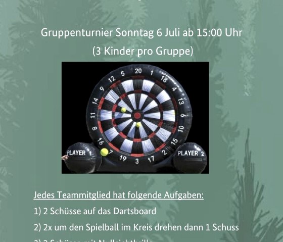Darts Cup für Kinder, © FFW Boos